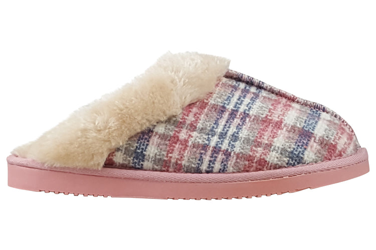 Jo & Joe Thyme Pink Womens Slippers