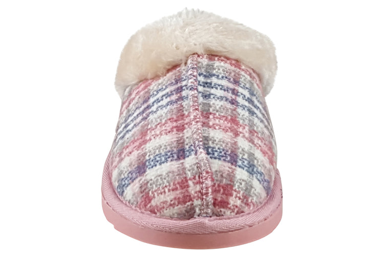 Jo & Joe Thyme Pink Womens Slippers