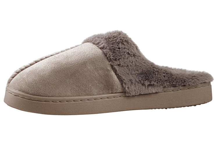 Jo & Joe Zoe Mink Womens Slippers