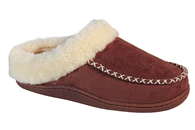 Jo & Joe Alnwick Chocolate Womens Slippers