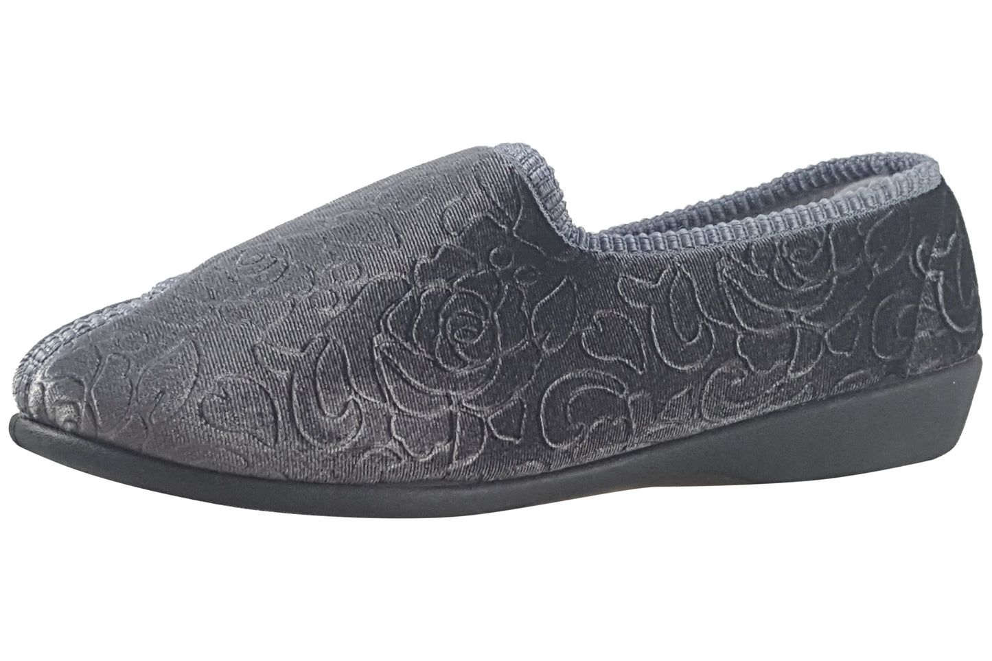 Jo & Joe Doreen Dark Grey Womens Slippers