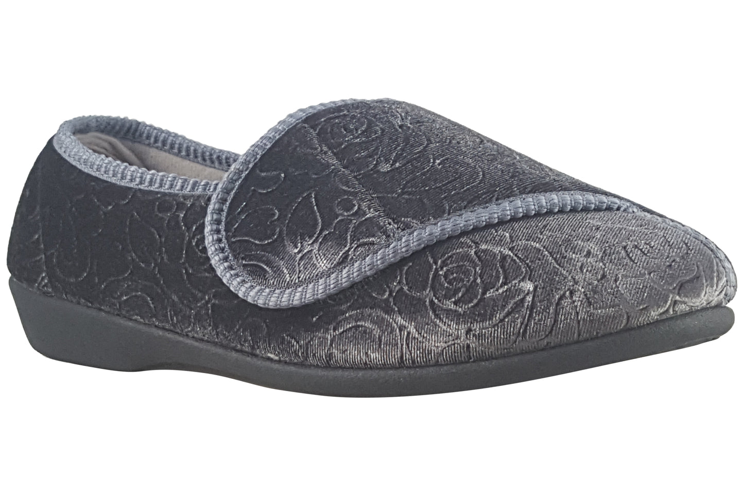 Jo & Joe Doreen Dark Grey Womens Slippers