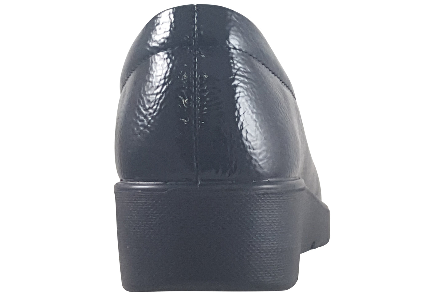 Jo & Joe Josie Black Crinkle Pat Womens Shoes