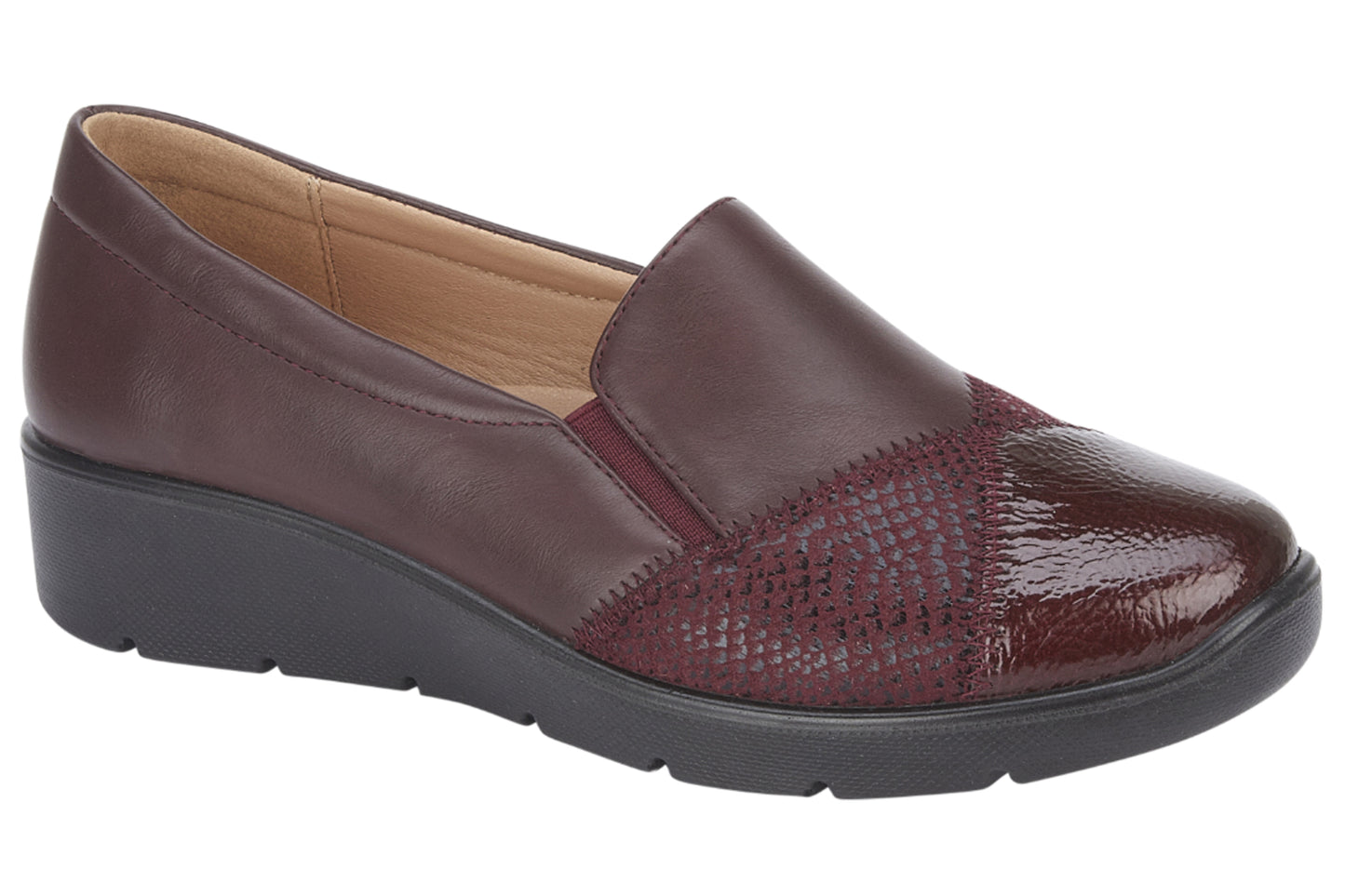 Jo & Joe Pauline Burgundy Womens Shoes