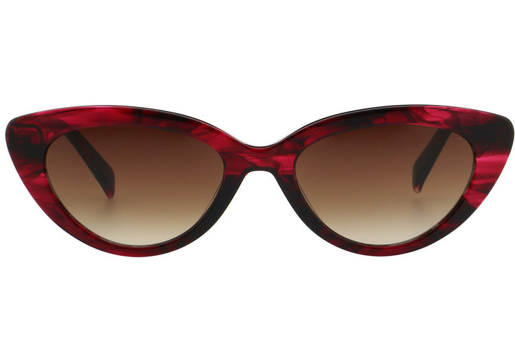 Karen Millen KM506822053 Red Horn Womens Sunglasses