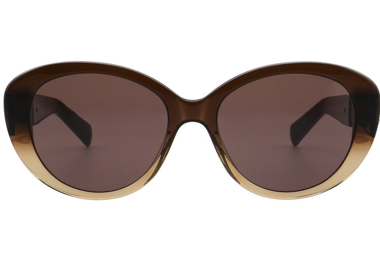 Karen Millen KM506915055 Sunglasses Shiny Brown Womens Sunglasses