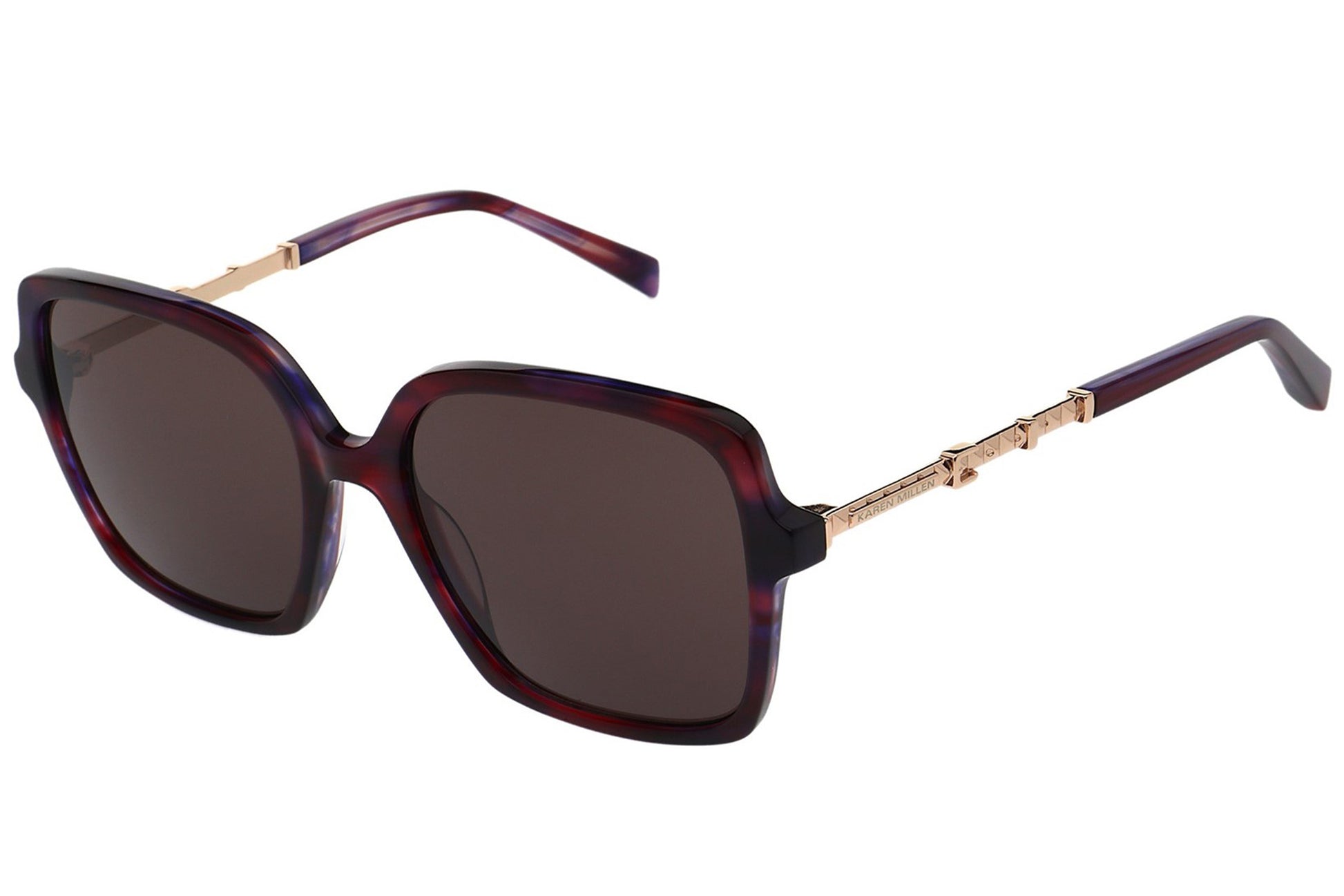 karen-millen-km507171356-sunglasses-shiny-purple-left-angle