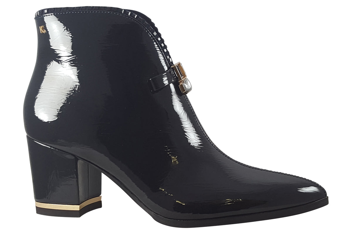 kate appleby alness navy patent womens boots right