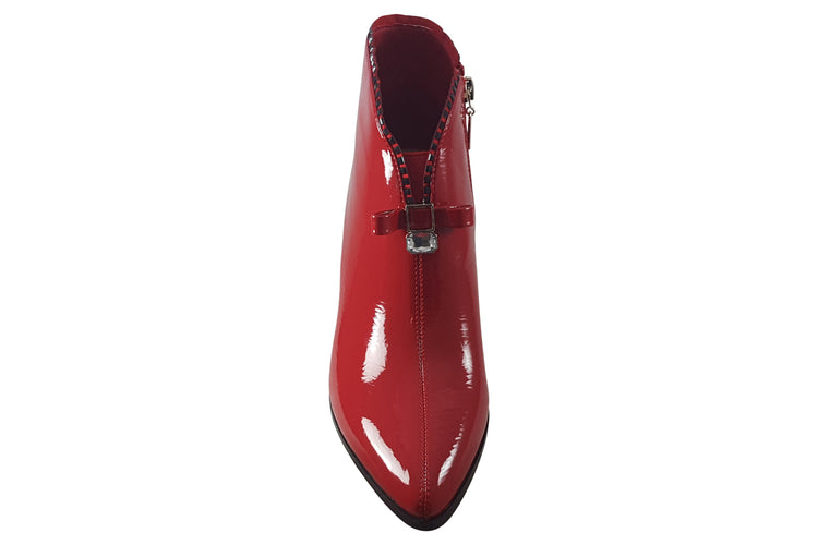 Kate Appleby Alness Poppy Red Pat Womens Boots