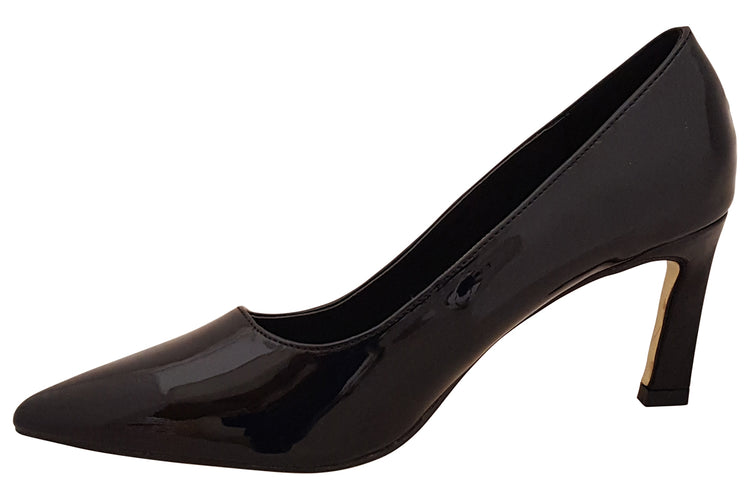 Kate Appleby Bamburgh Black Pat Womens Shoes