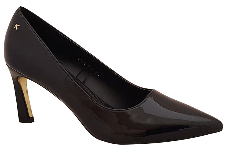Kate Appleby Bamburgh Black Pat Womens Shoes