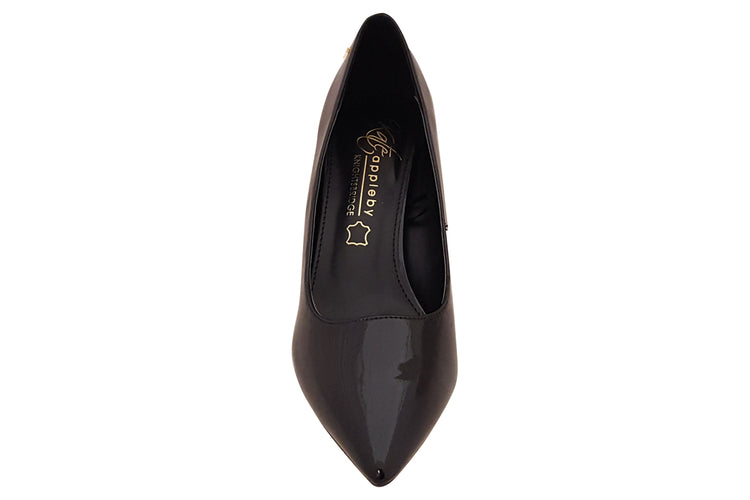 Kate Appleby Bamburgh Black Pat Womens Shoes