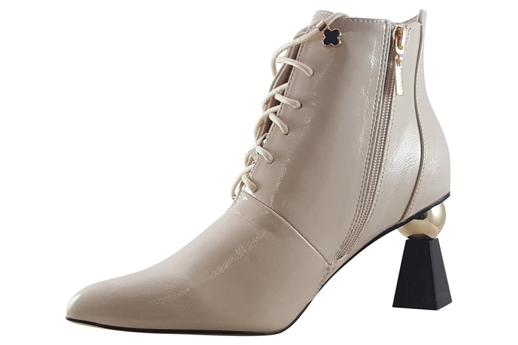 Kate Appleby Caine Almond Pat Womens Boots
