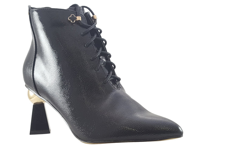 Kate Appleby Caine Black Pat Womens Boots
