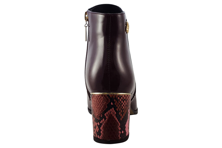 Kate Appleby Dalston Damson Patent Womens Boots