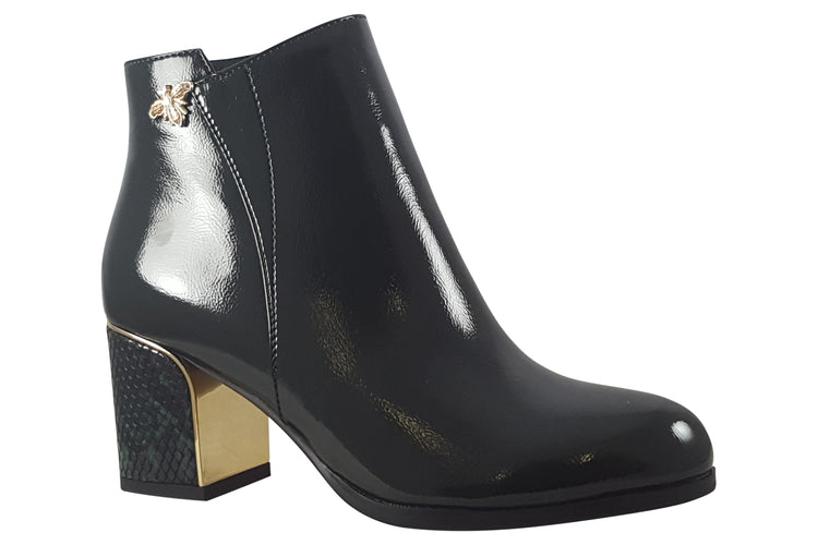 Kate Appleby Dalston D Moss Patent Womens Boots