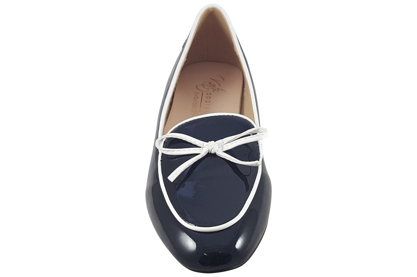 kate appleby flitton black shine womens shoes top