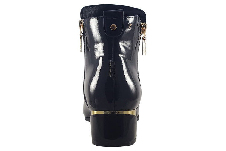 Kate Appleby Forfar Black Patent Womens Boots