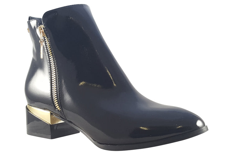 Kate Appleby Forfar Black Patent Womens Boots