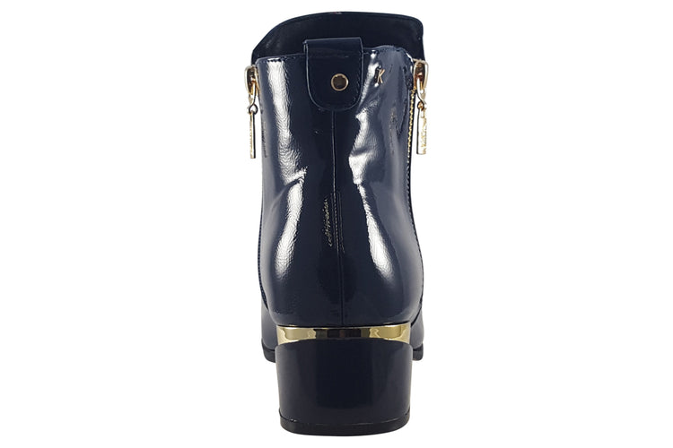 Kate Appleby Forfar Sapphire Patent Womens Boots