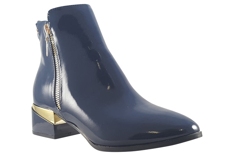 Kate Appleby Forfar Sapphire Patent Womens Boots