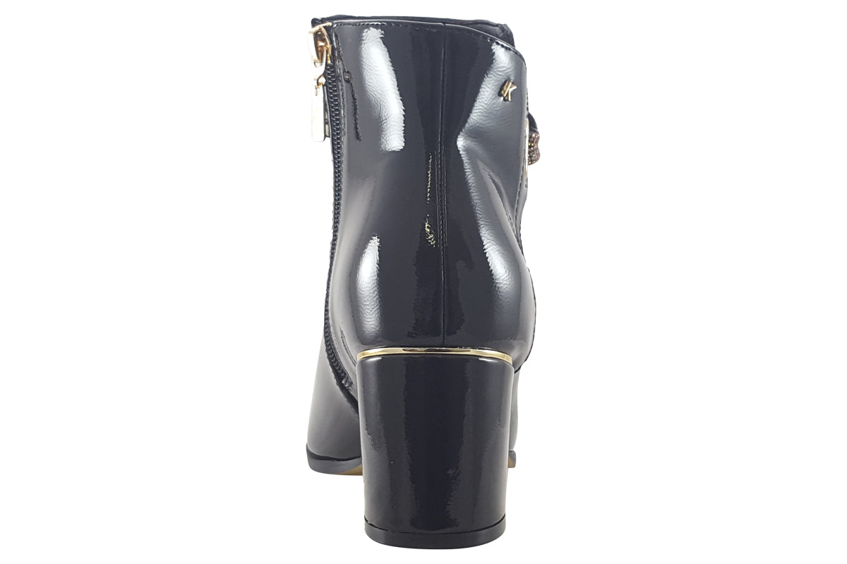 kate appleby harthill black patent womens boots back