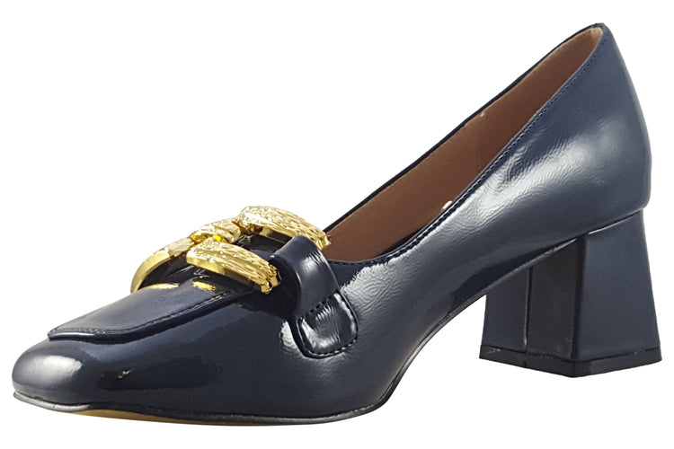 Kate Appleby Hearthfield Navy Pat Womens Shoes