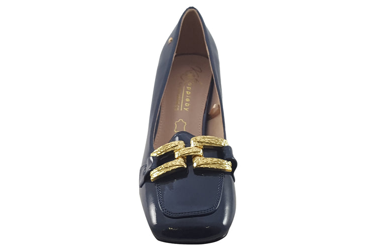 Kate Appleby Hearthfield Navy Pat Womens Shoes