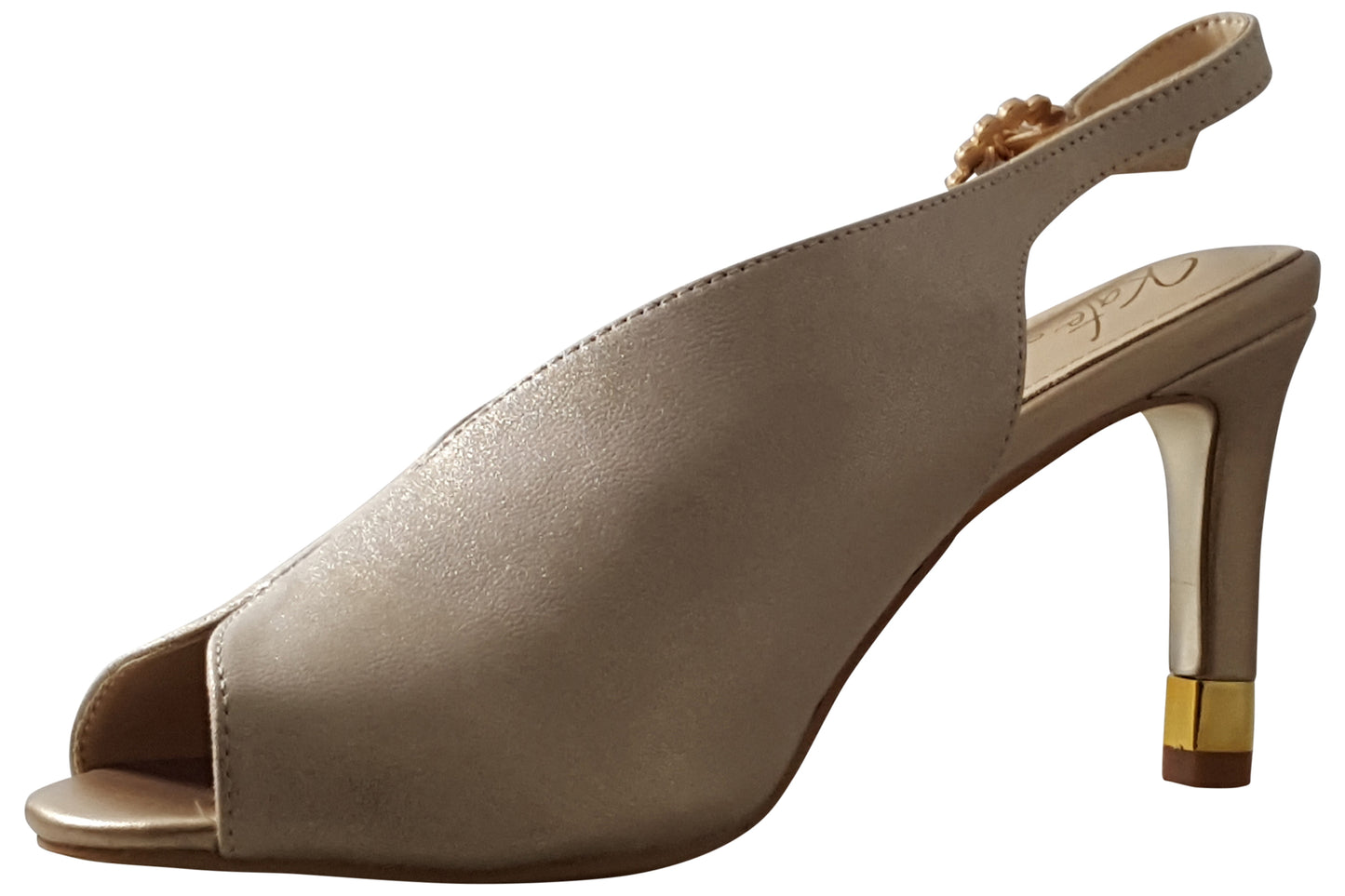 Kate Appleby Malpas Gold Shimmer Womens Sandals