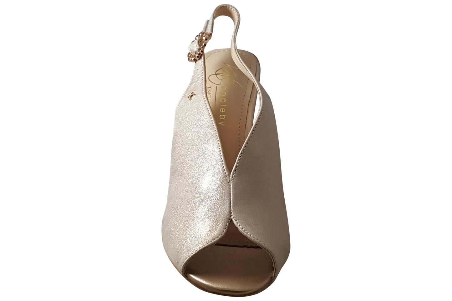 Kate Appleby Malpas Gold Shimmer Womens Sandals