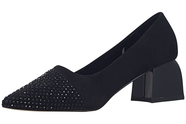 Kate Appleby Moulton Schwarz Suede Womens Shoes