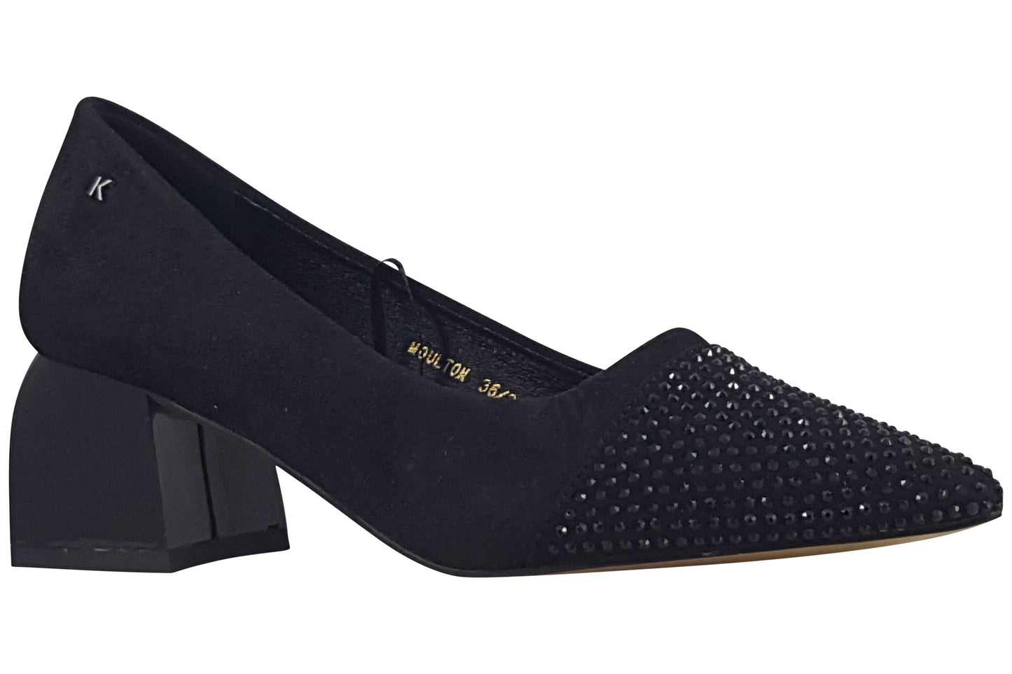 kate appleby moulton womens shoes schwarz suede right