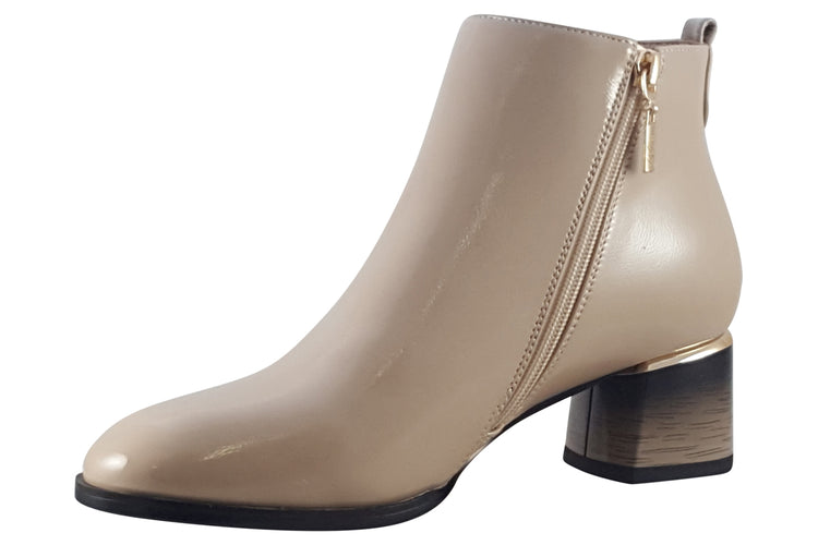 Kate Appleby Oakley Almond Patent Womens Boots
