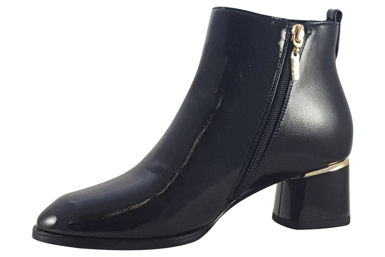 Kate Appleby Oakley Black Patent Womens Boots