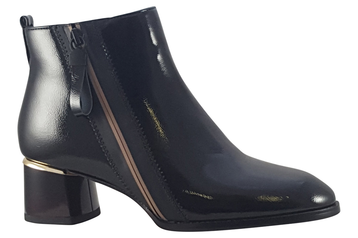 kate appleby oakley black patent womens boots right