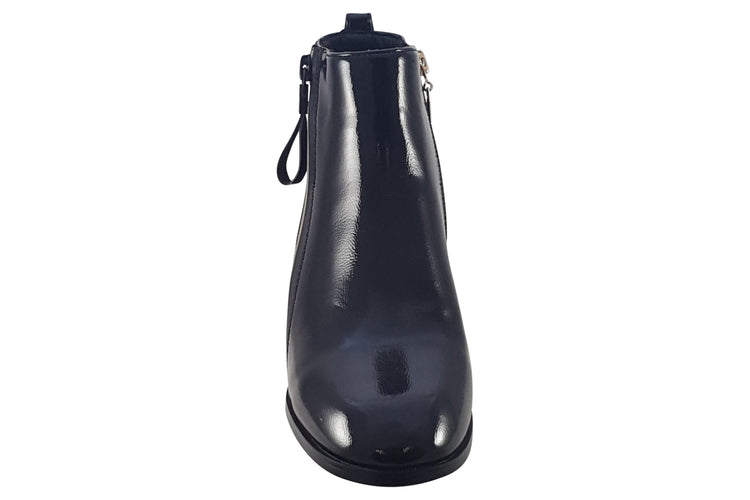 Kate Appleby Oakley Black Patent Womens Boots