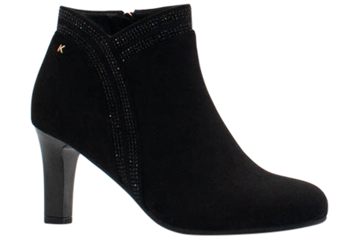 Kate Appleby Peakirk Black Suede Womens Boots