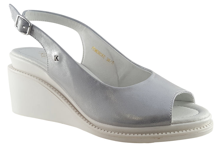 Kate Appleby Pembroke Chrome Womens Sandals