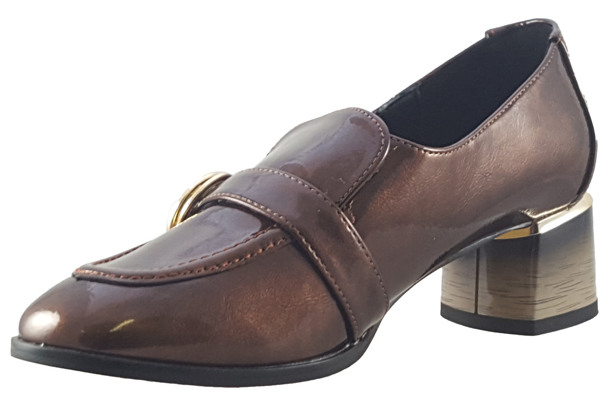 kate appleby prestwick antique patent womens shoes left