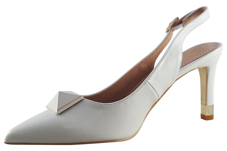 Kate Appleby Ripley Crystal White Womens Shoes