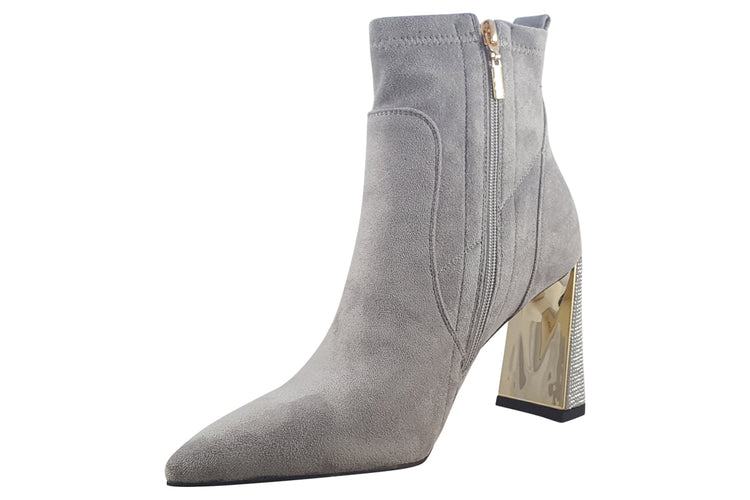 Kate Appleby Rousky Polar Grey Suede Womens Boots