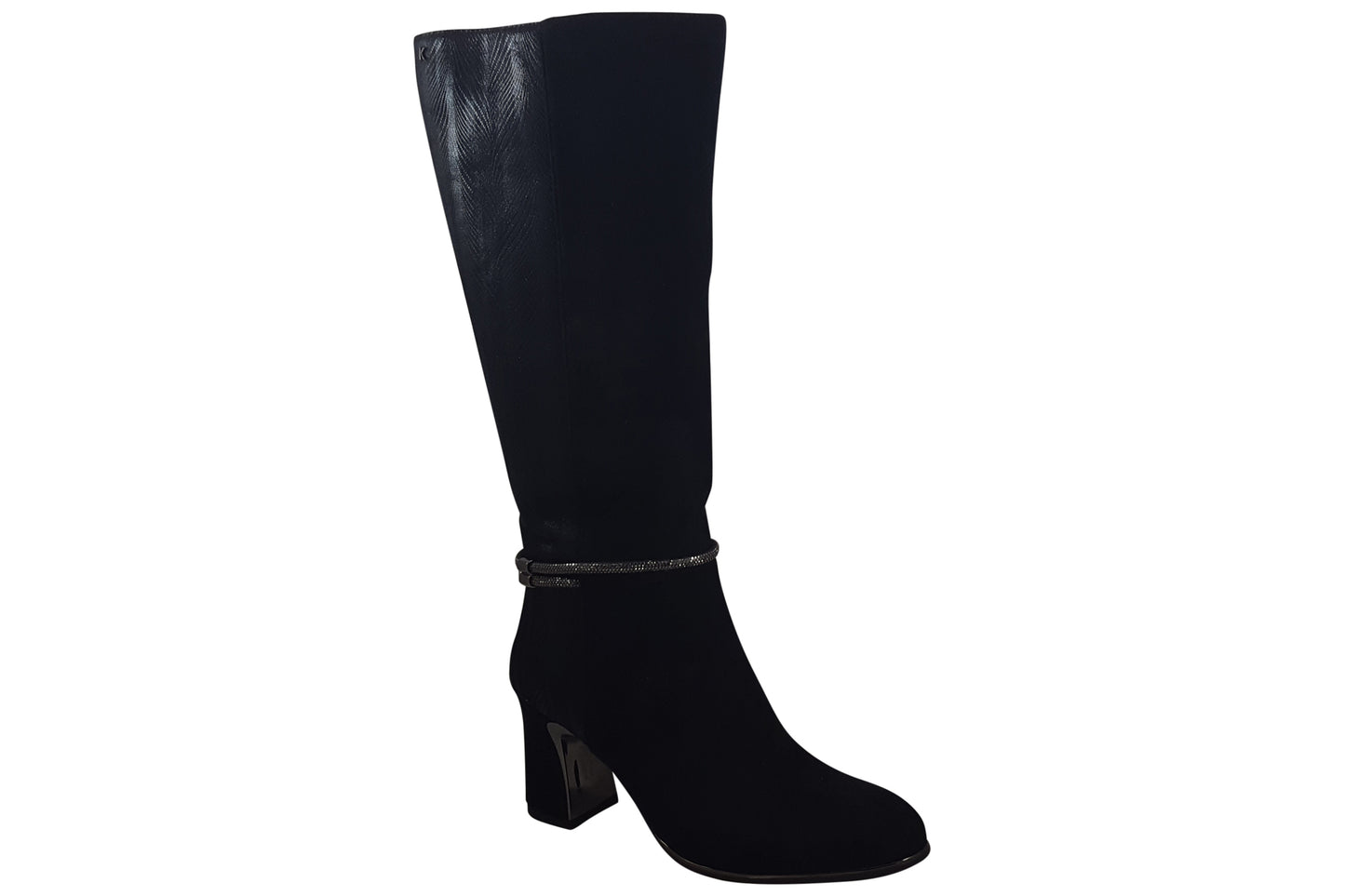 kate appleby yalding schwarz suede womens boots right