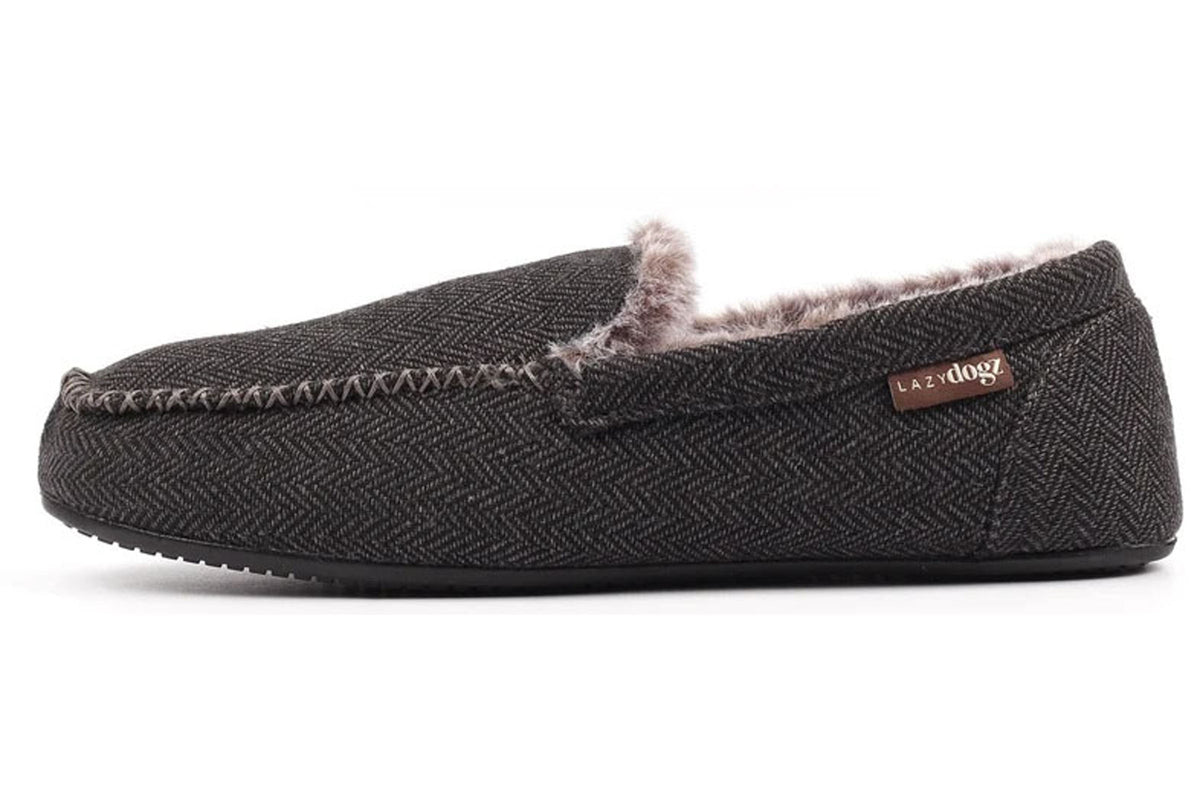lazy-dogz-hendrix-ii-kmd120-mens-slippers-grey-left-flat