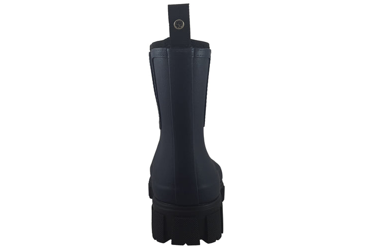 Lazy dogz Lake ELZ006 Navy Womens Wellingtons