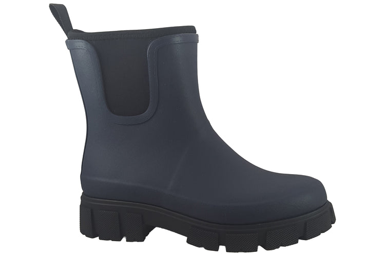 Lazy dogz Lake ELZ006 Navy Womens Wellingtons