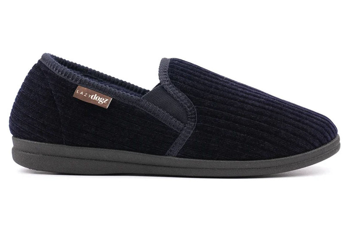 Lazy dogz Ryan KMD121 Navy Mens Slippers