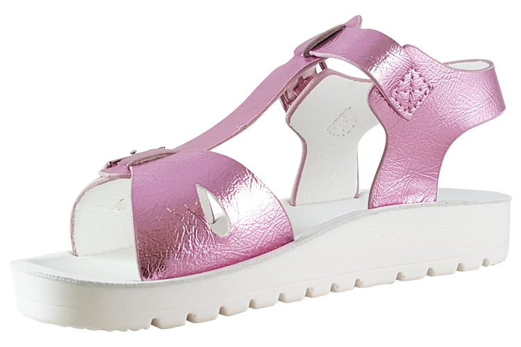 Lelli Kelly Agata LK3505 Pink Metallic Girls Sandals