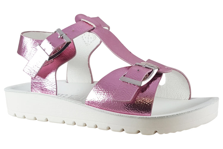 Lelli Kelly Agata LK3505 Pink Metallic Girls Sandals