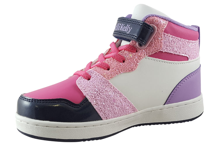 Lelli Kelly Anna Hi-Top LK2016 Multi Girls Boots