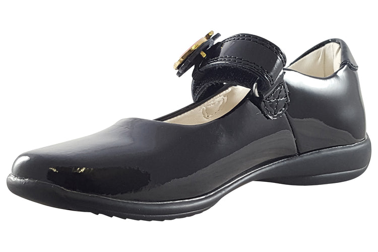 Lelli Kelly Apple SD LK8712 Black/Red Girls School Shoes